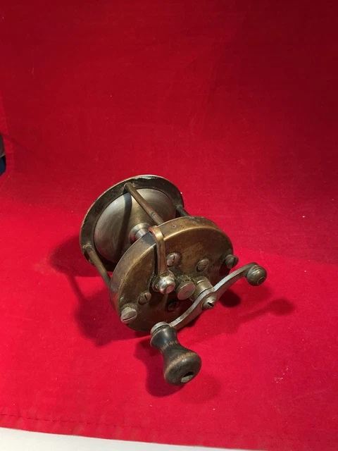 4 brothers sumco fishing reel Four Brass Reel, #2257 Annapolis Maritime Antiques Four Brothers Sumco Brass Fishing