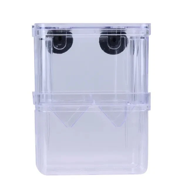 Acrylic Fish Tank Breeding Isolation Box Aquarium Hatchery Incubator Holder Aqua