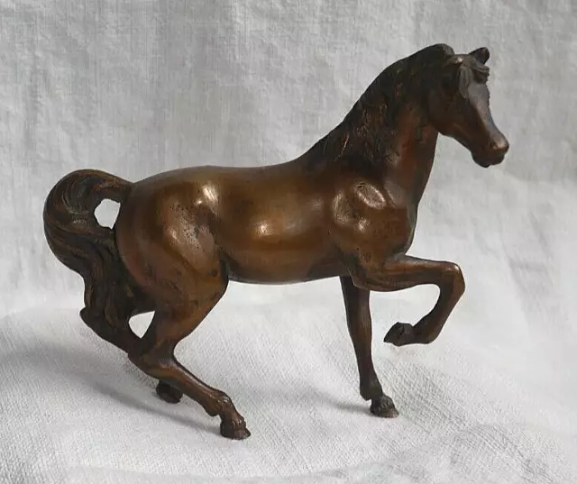 Cheval en bronze, Sculpture Animalière, XIXème