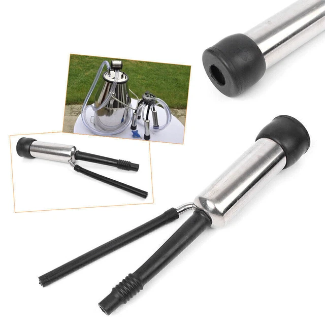 12'' Cow Milking Machine Partial Stainless Steel Cup Shell With Inflation Liner