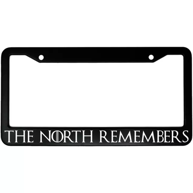 The North Remembers Game of Thrones Aluminum Car License Plate Frame