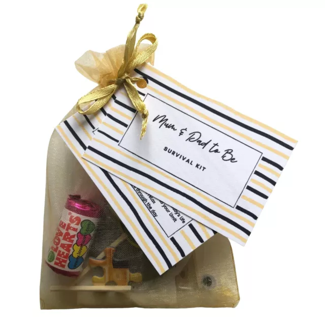 Expecting parents Survival Kit - Fun Mum and Dad to Be Gift Item - Baby Shower