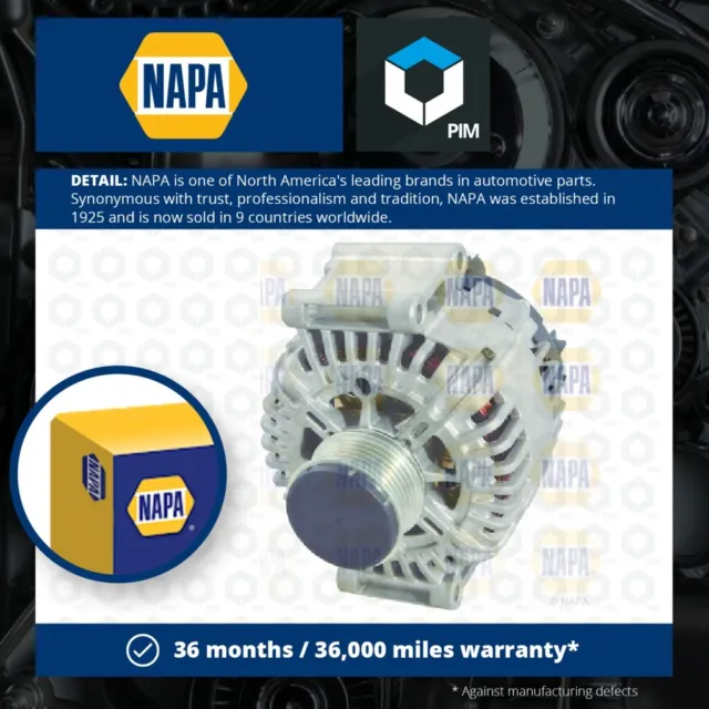 Alternator NAL1087 NAPA 06B903016AA 06B903016AC 06B903016AB 06B903016Q Quality