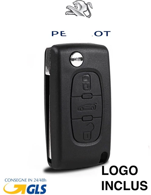 Scocca Telecomando Guscio Telecomando Chiave Per Citroen C1 C2 C3 C4 C5 - Con Portachiavi In Pelle, Solo Scocca Ricambio Telecomando Auto - Foto 6