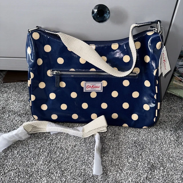 CATH KIDSTON NAVY White Spot Day Bag 17.00 PicClick UK