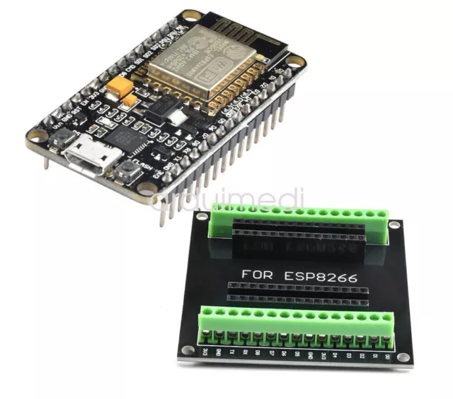 CP2102 NodeMcu Lua ESP8266 ESP-12E WIFI Development Board Expansion Board Module