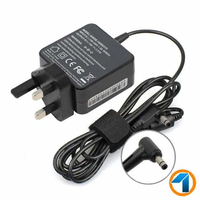 New Replacement For Asus VivoBook X512DA-EJ254T 45W Charger Adapter UK Wall Plug