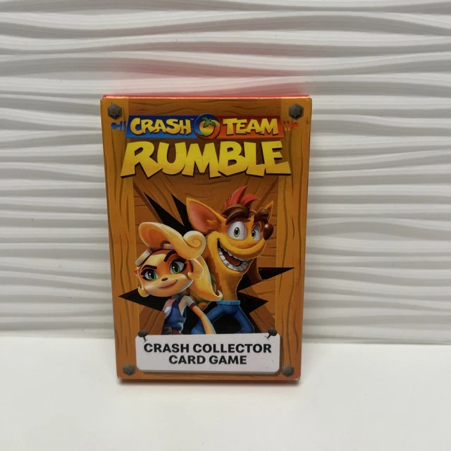 MCDONALDS 2024 CRASH Bandicoot Team Rumble CRASH COLLECTOR CARD GAME