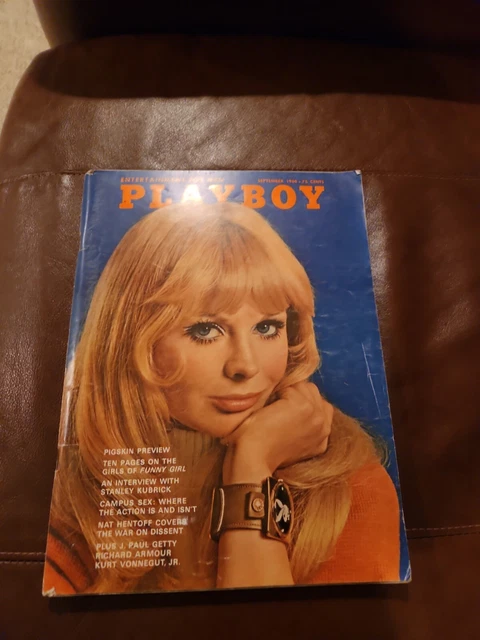 PLAYBOY MAGAZINE SEPTEMBER 1968 Playmate Dru Hart Girls of Funny Girl EUR 5,55 - PicClick FR