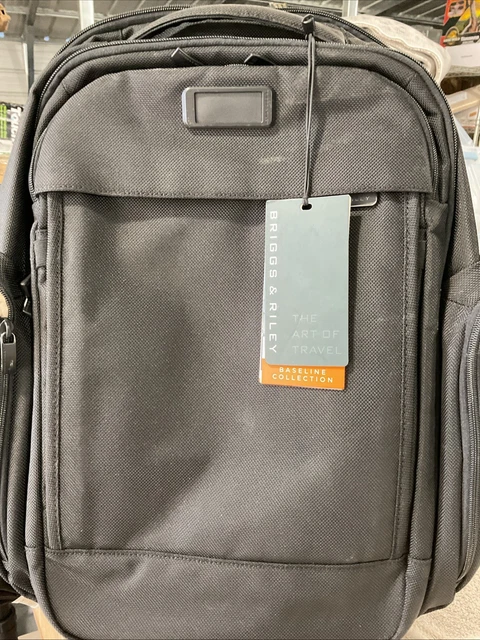 BRIGGS RILEY Baseline Traveler Backpack Black (BL300-4) /w