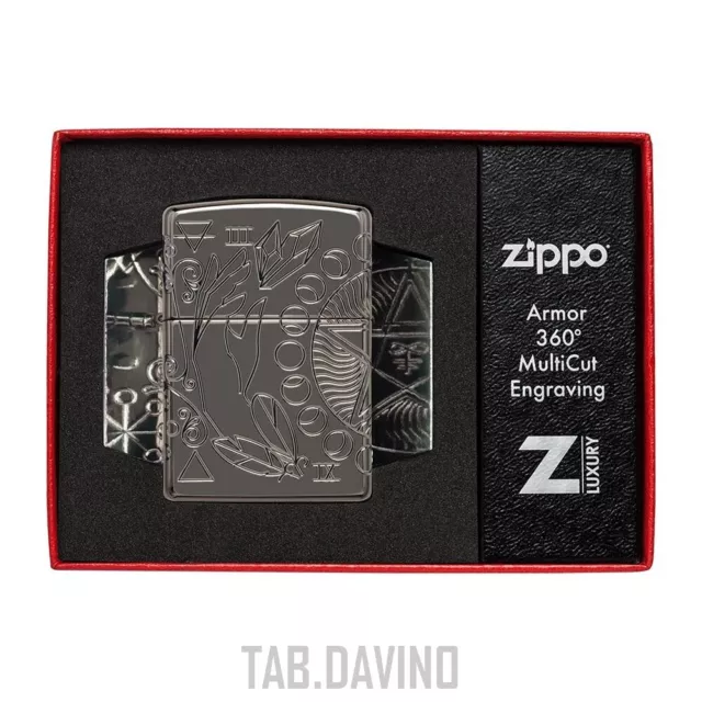Zippo European Collectible Armor Gold Plate 61000-000002, lighter