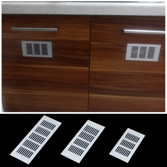 SPORTARC Grille D'aération 50 X 150 Mm En Alliage D'aluminium