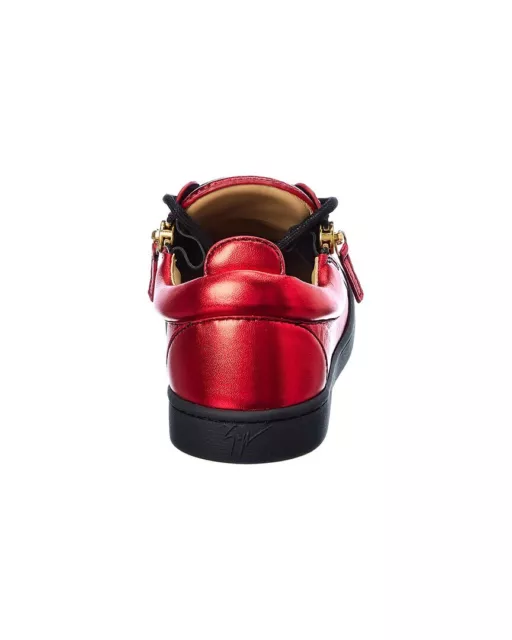 Giuseppe Zanotti Brek Leather Sneaker Women's Red 36 3