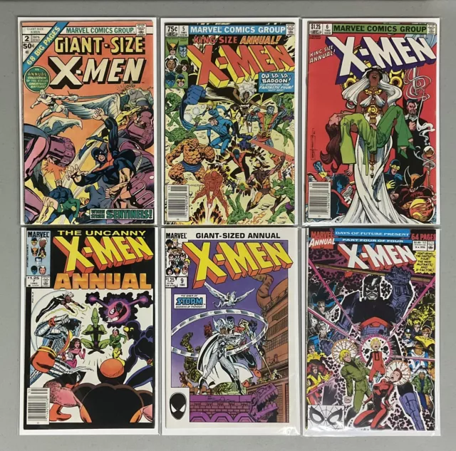 🔥MCU Comic Keys🔥Uncanny X-Men Annual #2 5 6 7 9 14🔥VF+(7.5-9.0)🔥