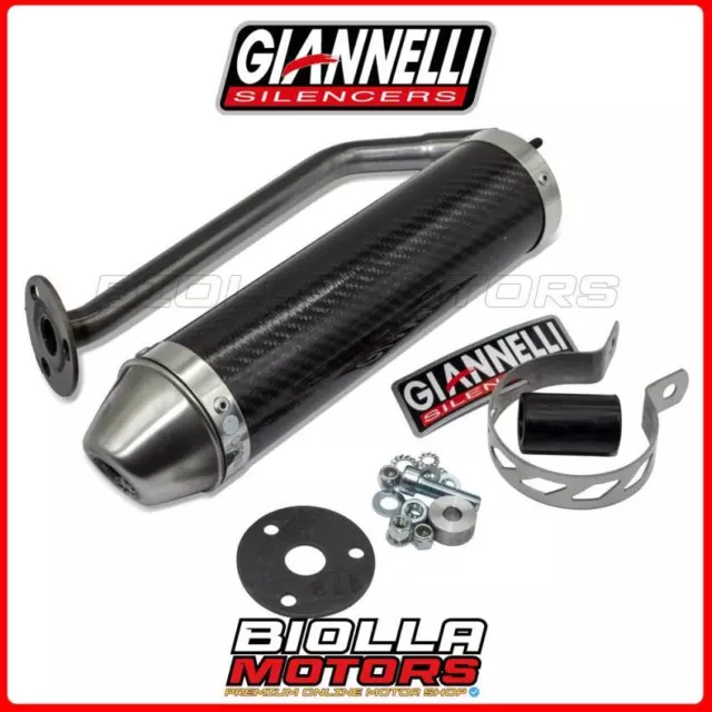 34692HF SILENZIATORE CARBONIO GIANNELLI BETA RR 50 ENDURO / Motard 2012-2016 (34