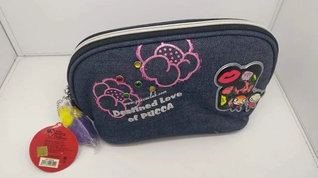 Vintage Destined Love of Pucca Accessories Mini Bag Jeans RARE BRAND NEW