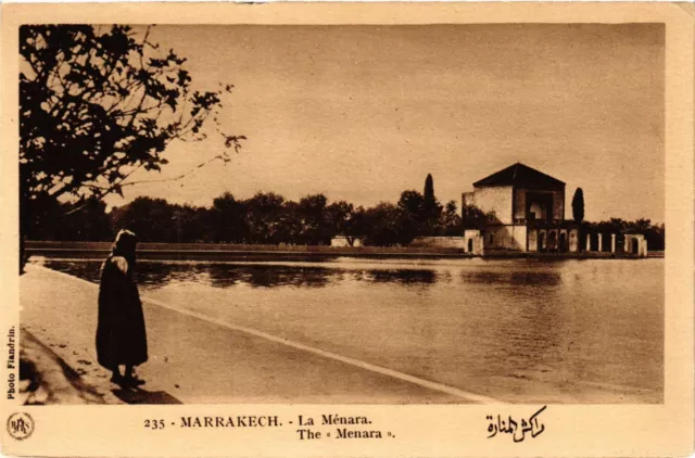 CPA AK MARRAKECH - La Menara MAROC (796510)