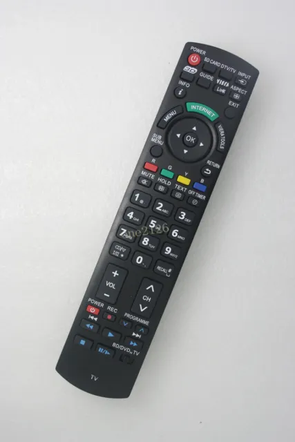 Replace Remote Control For Panasonic TC-42PX34 TC-P60S30 TC-60PS34 TC-L24C3 TV