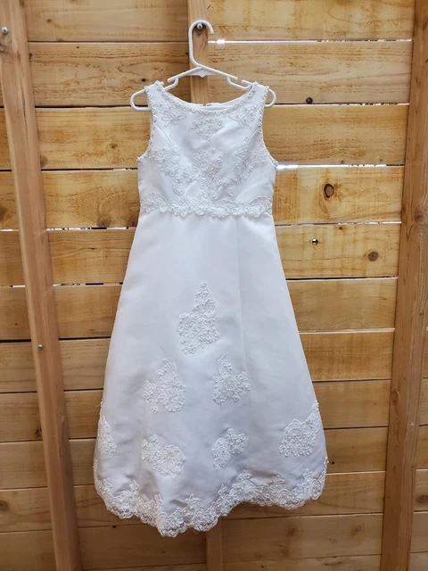 Flower Girl Dress Davids Bridal Size 7 Cinderella Style