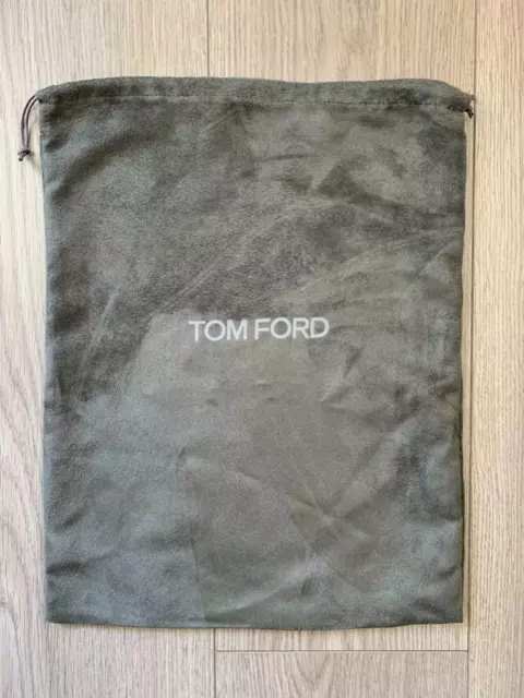 Cubierta de bolsa de polvo Tom Ford para zapatos tacones zapatos zapatillas de salón 16x12