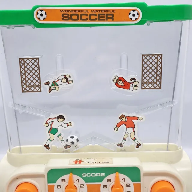 Vintage Tomy Wonderful Waterful Soccer No. 7066 / Unused In Box 3