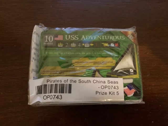 Wizkids Pirates South China Sea PRIZE KIT 5 #204 Adventurous LE Promo X12 Rare!