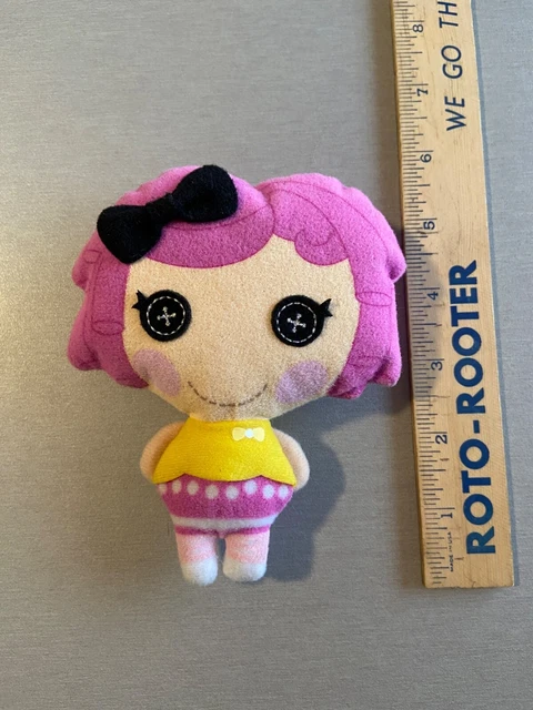 Lalaloopsy Soft Bodied Pink Hair 5 inch doll, Preowned great condition