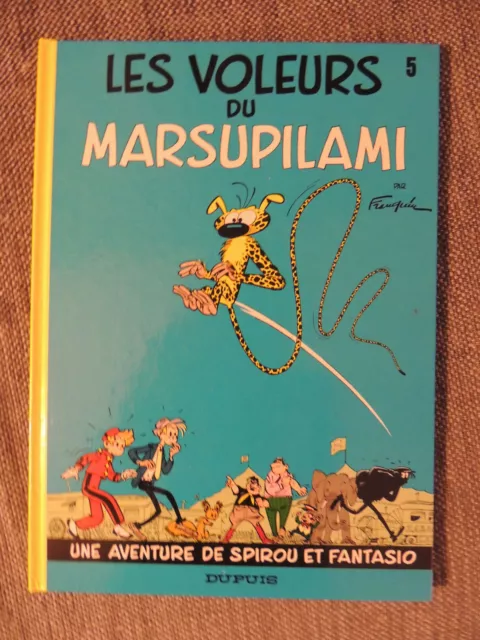 BD SPIROU : tome 5 Les Voleurs du Marsupilami (Dupuis, 1954) : très bon état