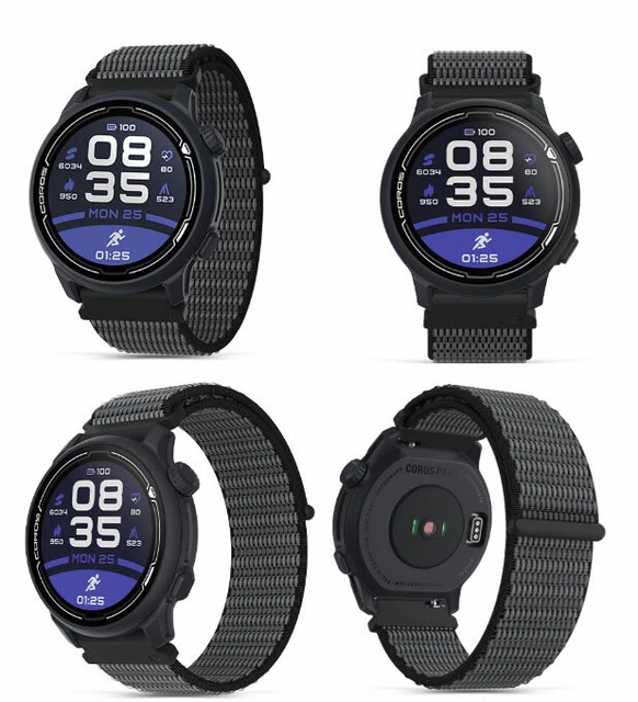 Orologio GPS Running Corsa Multisport COROS PACE 2 nylon band Cardio al polso