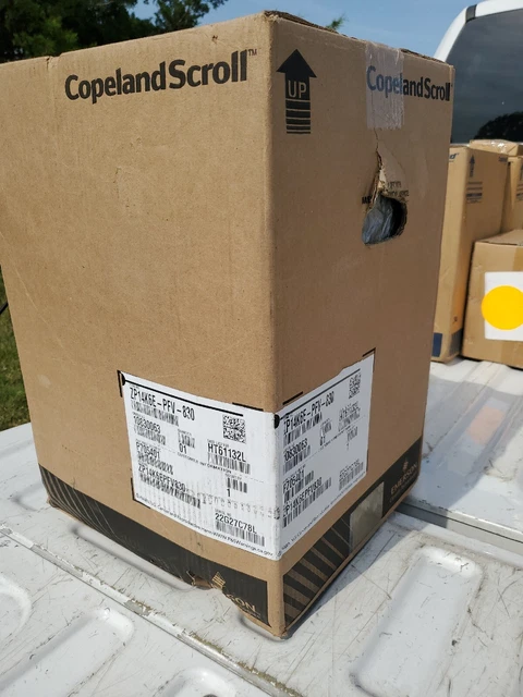 ZP14K6E-PFV-830 Copeland Scroll Compressor, R410A, 208-230 Volt, 60HZ, 1 Phase