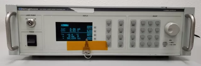 ILX Lightwave LDC 3908 Laser Diode Controller with Key