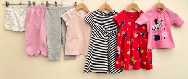 Pacchetto di abbigliamento per bambine età 12-18 mesi Peppa Pig Disney puro bambino