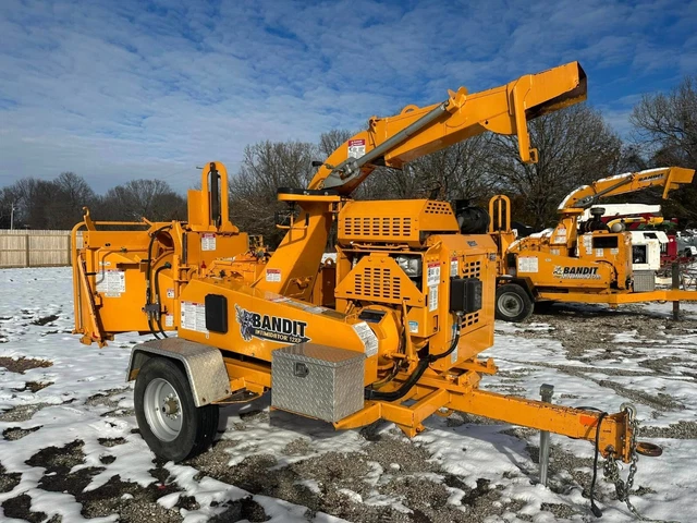 2019 Bandit 12XP Turbo Diesel Wood Chipper  120 HP Cat Turbo Diesel  1,246 hrs