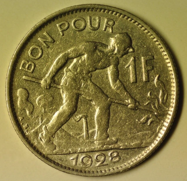mw23407 Luxembourg; Frank 1928      KM#35