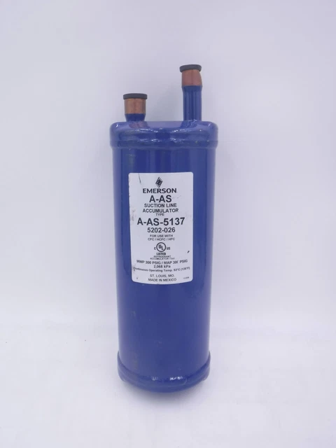 Emerson A-AS 5137, A-AS Series Suction Accumulators