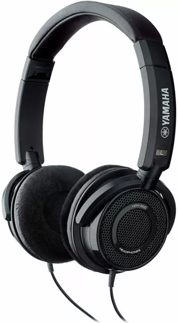 YAMAHA Open Air Headphones Black HPH-200 BK