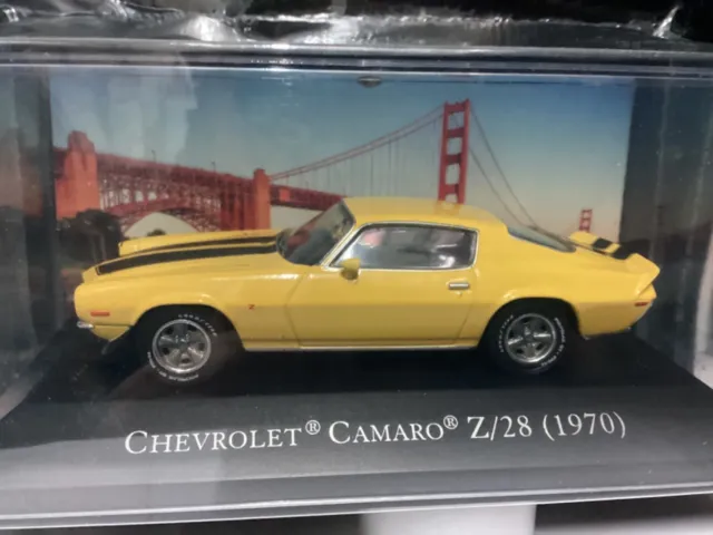 Amerikanische Cars Chevrolet Camaro Z/28 1970, 1:43, die-Cast, Neu IN Teke