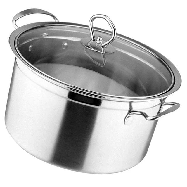 IMEEA Set 4 Mestolini Acciaio Inox Per Salse - 20,3 Cm