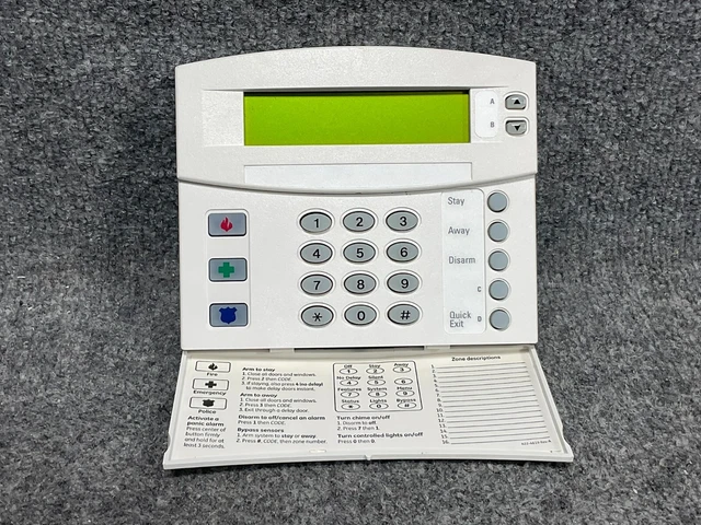 Teclado de alarma Interlogix 60-983 GE Security Concord ATP-1000