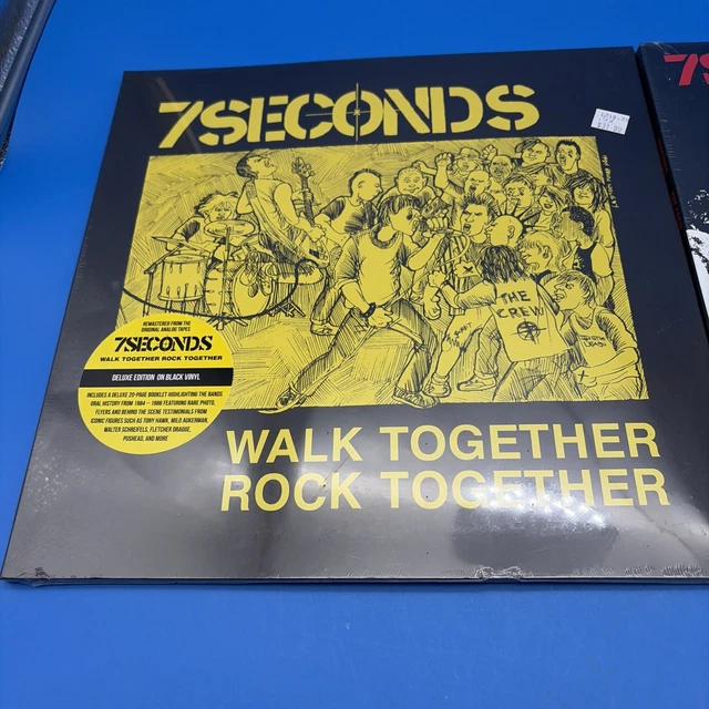 7 SECONDS - Walk Together, Rock Together (LP) (Mint (M)) And The