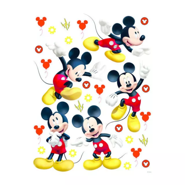 AG ART - Stickers géant Mickey Mouse Postures Disney 85 cm x 65 cm