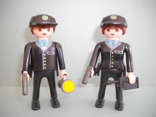 Playmobil - 71505 - Policier et bandit - Ville & Métiers - Les policiers