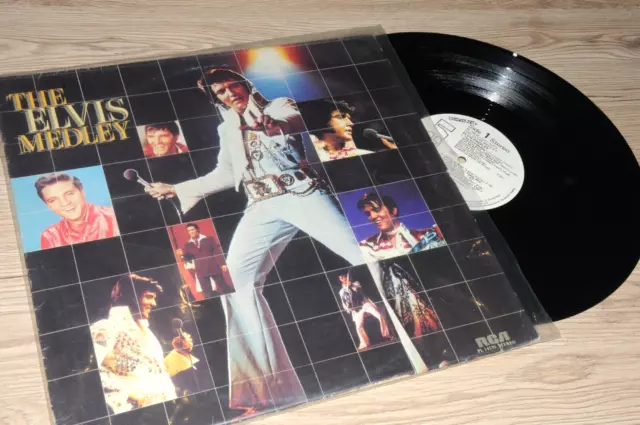 ELVIS PRESLEY medley PROMO Italy LP