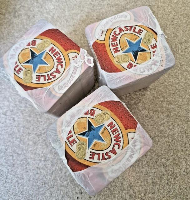 Newcastle Brown Ale Beer Mats Coasters x300 New Man Cave Pub Beer Garden