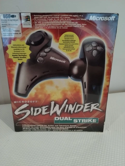 NEW Microsoft SideWinder Dual Strike USB Gamepad Controller