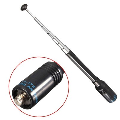 Conn ANTENNA LUNGA BIB 144/430 Mhz PER BAOFENG UV-5/3+/82 CON CONN SMA FEMM 220017 