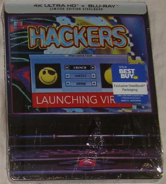 HACKERS 1995 COLLECTOR'S 4K UHD+Blu-Ray+J-Card steelbook esclusiva Best ...