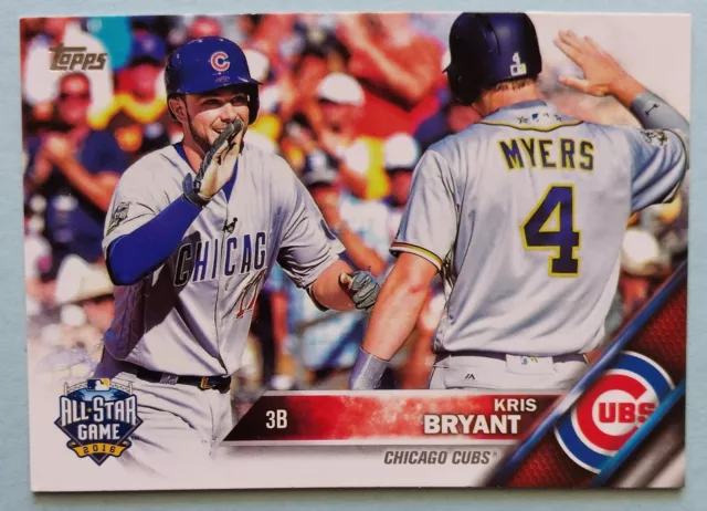 Kris Bryant 2016 Topps Update #US294 Chicago Cubs/Rockies