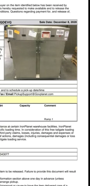 Lakeside 6760 Dual Temperature Food Transport Cart Stainless Steel $2750 Obo