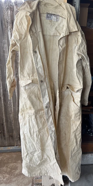 Reenactor Reproduction - 1880’s Frontier Duster Coat Cotton USA Western Cowboy